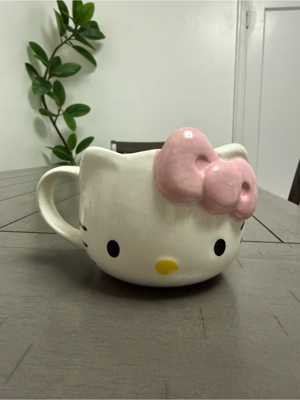 Sanrio Ceramic Hello Kitty Mug with Pink Bow